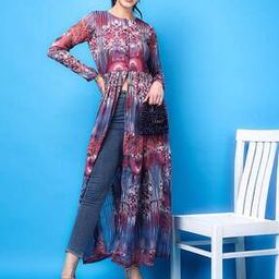 Women Floral Print Slim Fit Tunic-picture-36