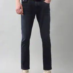 Men Tapered Jeans with 5-Pocket Styling-image-83