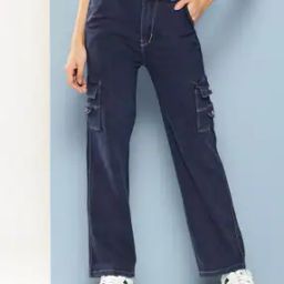 Girls Mid-Rise Jeans with Insert Pockets-image-102
