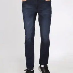 Men Lightly-Washed Slim Fit Jeans-image-60
