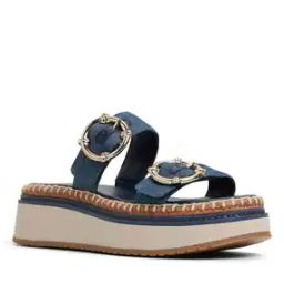 Open-Toe Slip-On Flat Sandals-19