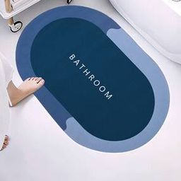 Set of 2 Non Slip Rubber Bath Mats-3