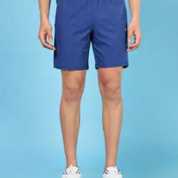 Men Slim Fit Knit Shorts-picture-22