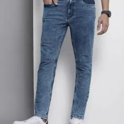 Acid Wash Carrot Fit Jeans-image-20