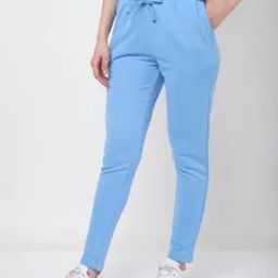 Women Track Pants with Elasticated Drawstring Waist-image-72