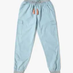 Girls Flat-Front Slim Fit Cargo Pants-image-32