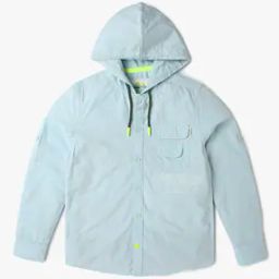 Boys Slim Fit Hooded Shirt-image-64