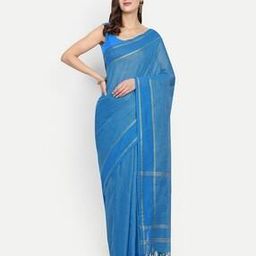 Jamdani Cotton Silk Soft Dhakai Saree-image-33