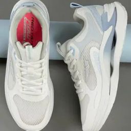 Round-Toe Sports Shoes with Lace Fastening-image-78