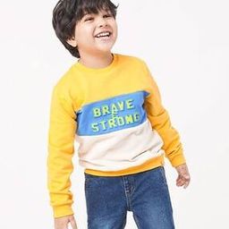 Sustainable Embossed Crew-Neck Sweatshirt-image-80