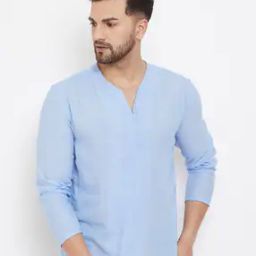 Kurta with Slit Neckline-image-78