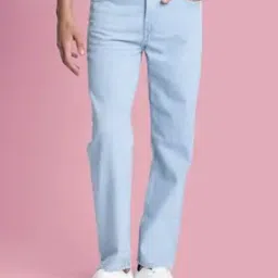 Cotton Mid Rise Relaxed Jeans-image-10