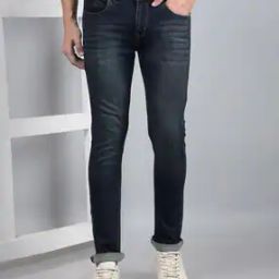 crimsoune club Men Mid Rise Slim Jeans-picture-4