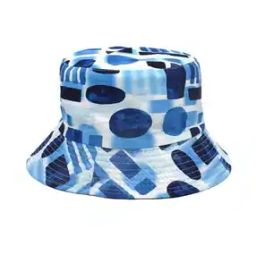 Women Geometric Print Bucket Hat-10