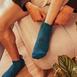 Unisex Colourblock Ankle-Length Socks-image-2