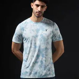 Men Printed Slim Fit Crew-Neck T-Shirt-picture-24