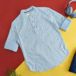 Boys Abstract Regular Fit Shirt-picture-18