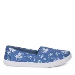 Women Floral Print Slip-On Casual Shoes-image-12