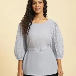 Women Striped Regular Fit Top-image-84
