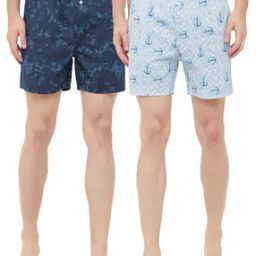 Camouflage Printed Regular Fit Boxers-image-1