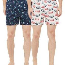 Abstract Printed Regular Fit Boxers-70