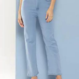 Girls Mid Rise Full Length Jeans-image-59