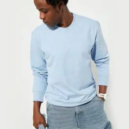 Men Regular Fit Sweatshirt with Round Neck-picture-40