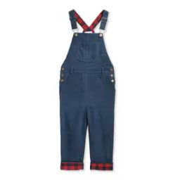 Dungaree with Checked Panels-image-23