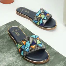 Women Open-Toe Slip-On Flip-Flops-42