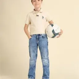 u.s. polo assn. Boys Mid Rise Washed Jeans-picture-47
