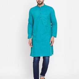 Long Kurta with Patch Pocket-41