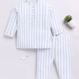 Boys Cotton Printed Pant and T-shirt Set -image-7