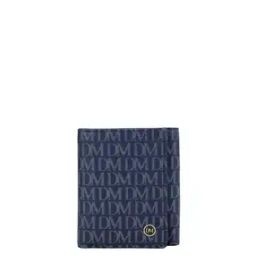 Men Bi-Fold Wallet with Metal Logo Accent-image-80
