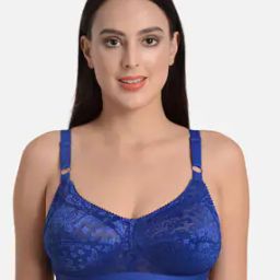 Lace Minimiser Fully Coverage Bra-image-11