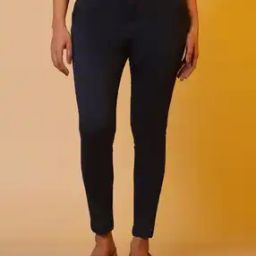 Women Mid-Rise Relaxed Fit Trousers with Insert Pockets-image-79