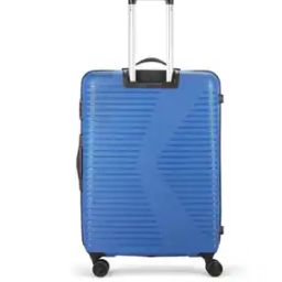Men Striped Trolley Bag with Number Lock-52