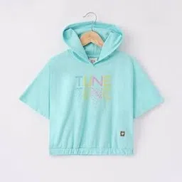 ed-a-mamma Typographic Print Hooded T-shirt-picture-13
