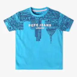 Boys Tobin Graphic Print Regular Fit Round-Neck T-Shirt-image-7