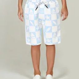 Boys Bradley Printed Regular Fit Shorts-image-37