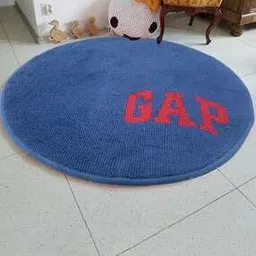 Typographic Print Bath Rug-image-22