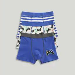 Boys Pack of 3 Gaming Print Trunks-image-43