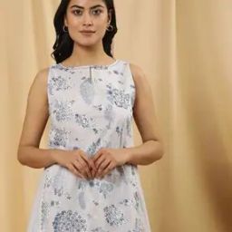 Women Floral Print Tunic-picture-22
