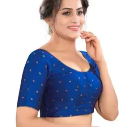 Front Open Blouse with Tie-Up-19