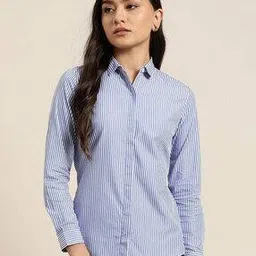 maykr Women Stripes Shirt-picture-2