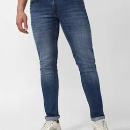 peter england Men Skinny Jeans with Insert Pockets-picture-28