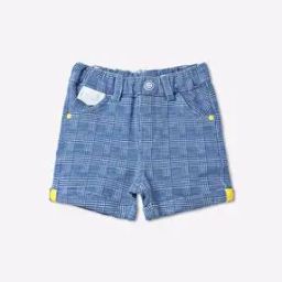 Checked Flat-Front Shorts-image-53