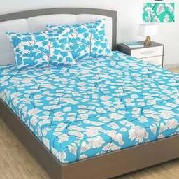 Tropical Printed Double Size Bedsheet-image-75