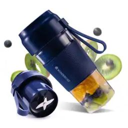 Nutri-Cup Portable Blender with USB Charging 300ml, Blue Electric-4