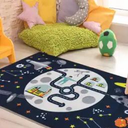 Graphic Print Anti-Slip Carpet 6' x 4'-21