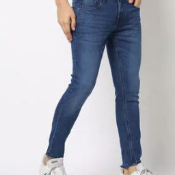 Mid Rise Slim Fit Tapered Leg Kano Fit Jeans-image-59